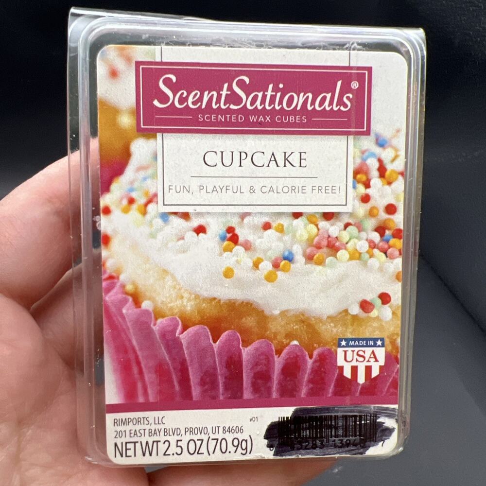 Cup Cake Scented Wax Melts, ScentSationals, 5 oz